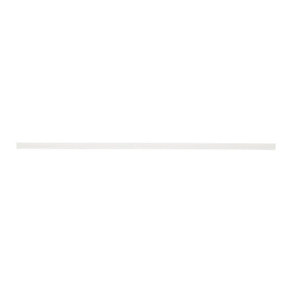 GoodHome Alpinia afslutningsliste 240 x 3,5 cm mat hvid