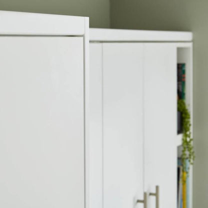 GoodHome Alpinia afslutningsliste 240 x 3,5 cm mat hvid