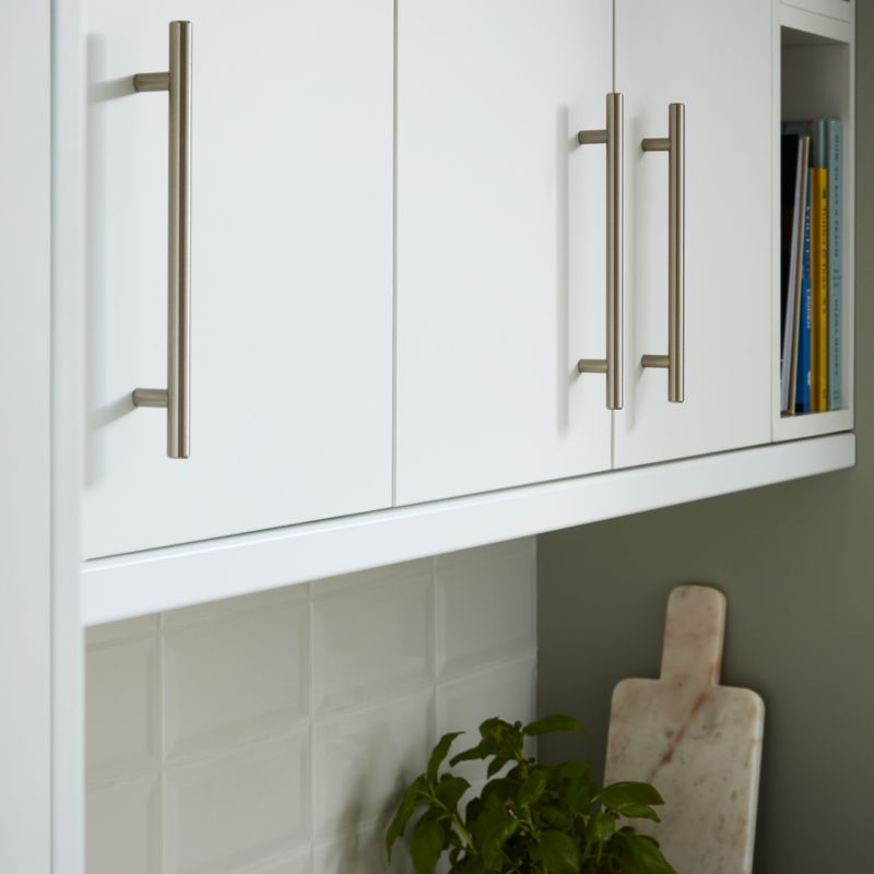 GoodHome Alpinia afslutningsliste 240 x 3,5 cm mat hvid