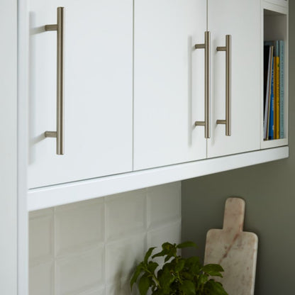 GoodHome Alpinia afslutningsliste 240 x 3,5 cm mat hvid