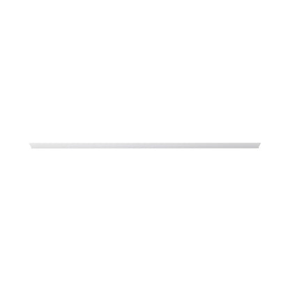 GoodHome Alpinia afslutningsliste 240 x 7,5 cm mat hvid