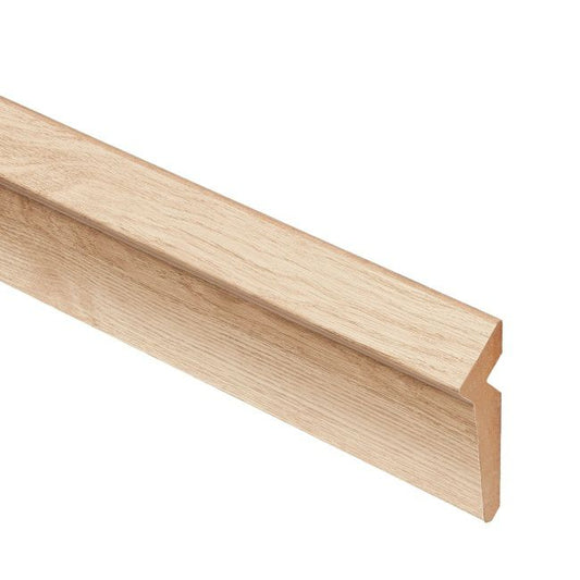 GoodHome Alpinia afslutningsliste 240 x 7,5 cm egetræ