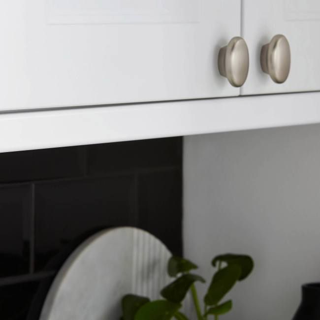 GoodHome Artemisia afslutningsliste 240 x 3,5 cm classic shaker hvid