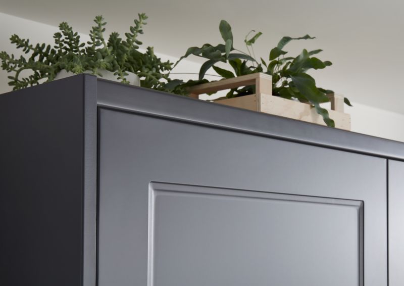 GoodHome Artemisia afslutningsliste 240 x 3,5 cm classic shaker hvid