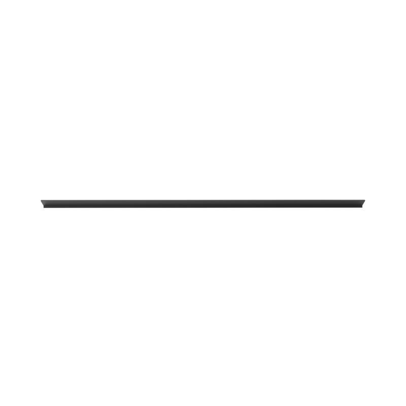 GoodHome Artemisia afslutningsliste 240 x 7,5 cm mat grafit