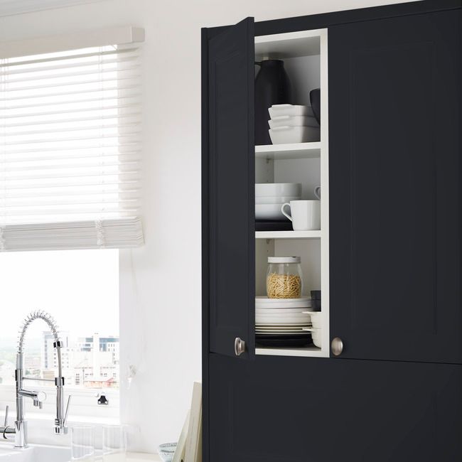 GoodHome Artemisia afslutningsliste 240 x 7,5 cm mat grafit