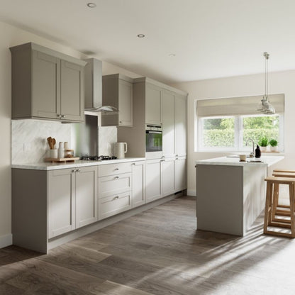 GoodHome Ashmead afslutningsliste 9,5 x 240 cm beige