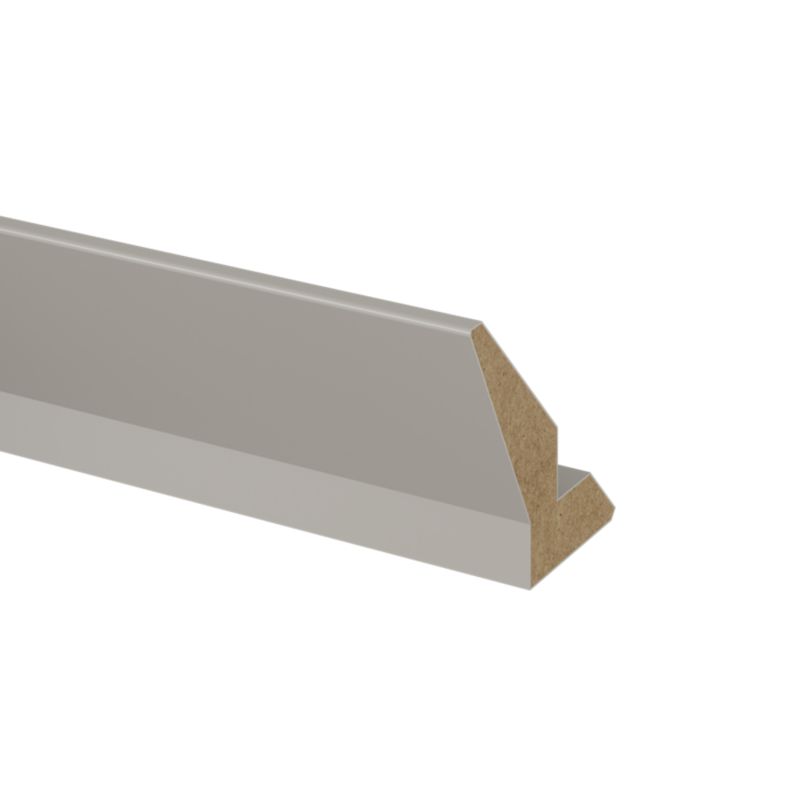 GoodHome Ashmead afslutningsliste 9,5 x 240 cm beige