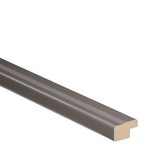 GoodHome Chia afslutningsliste 240 x 3,5 cm i grå eg