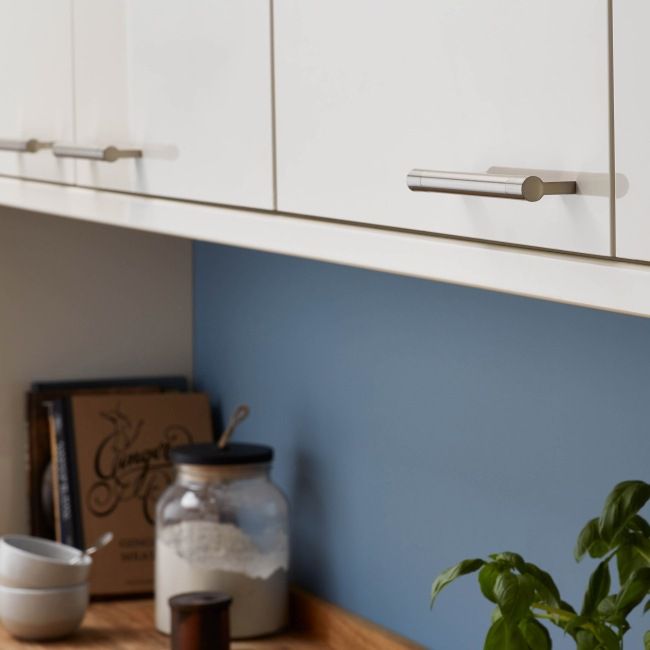GoodHome Stevia afslutningsliste 240 x 3,5 cm kremet blank