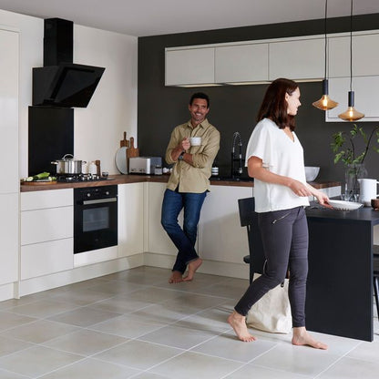 GoodHome Stevia afslutningsliste 240 x 3,5 cm kremet blank