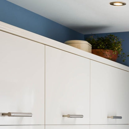 GoodHome Stevia afslutningsliste 240 x 3,5 cm kremet blank