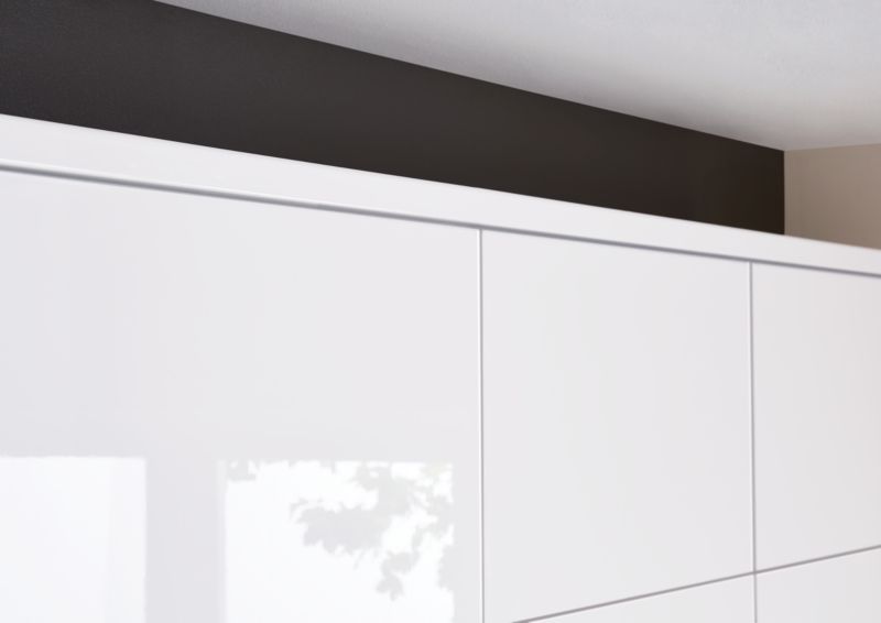 GoodHome Stevia afslutningsliste 240 x 3,5 cm kremet blank