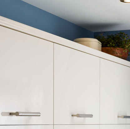 GoodHome Stevia afslutningsliste 240 x 3,5 cm kremet blank