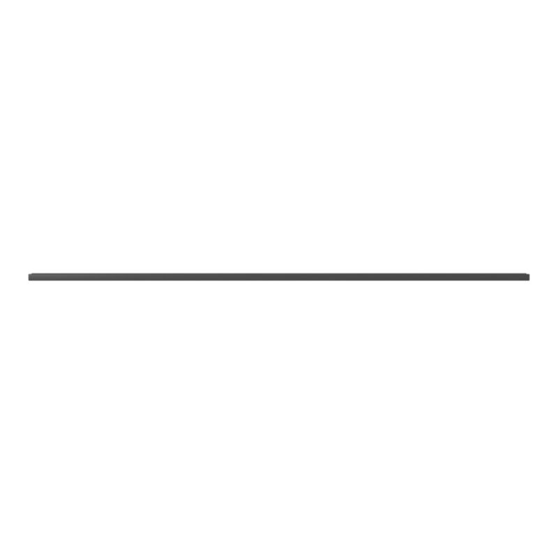 GoodHome Stevia afslutningsliste 3,5 x 240 cm mat antracit