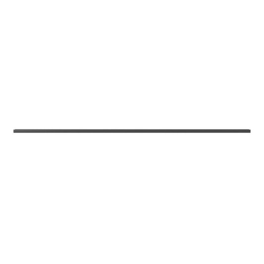 GoodHome Stevia afslutningsliste 3,5 x 240 cm mat antracit