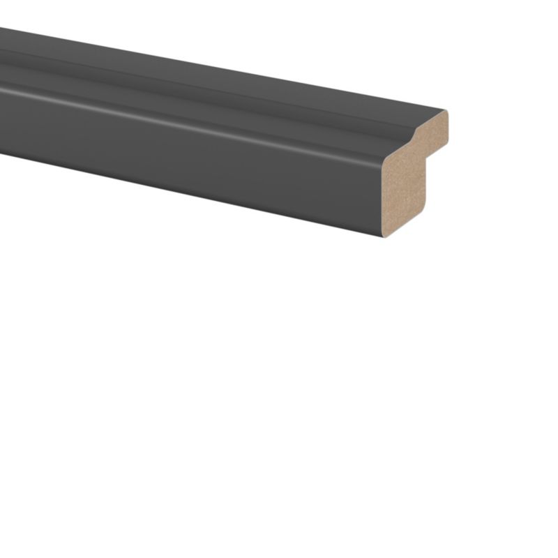 GoodHome Stevia afslutningsliste 3,5 x 240 cm mat antracit