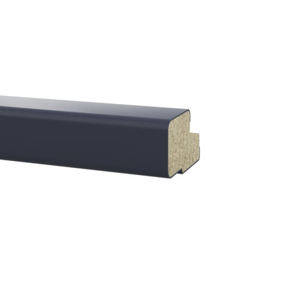 GoodHome Stevia afslutningsliste 3,5 x 240 cm mat blå