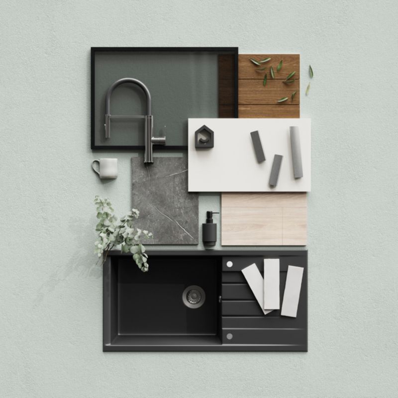 GoodHome Stevia afslutningsliste 3,5 x 240 cm sandsten mat