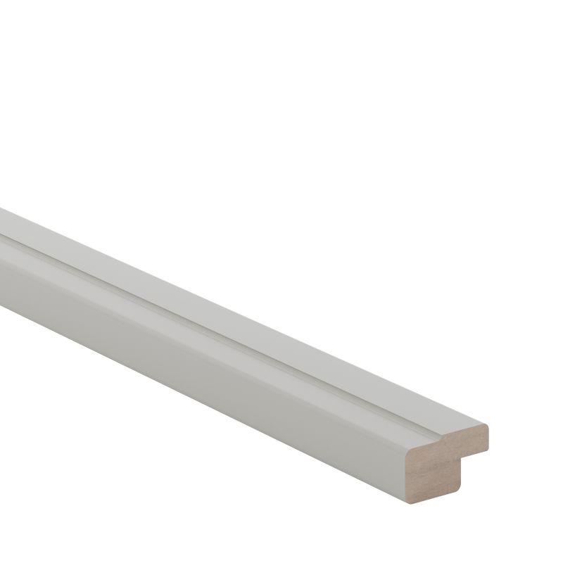 GoodHome Stevia afslutningsliste 3,5 x 240 cm mat grå