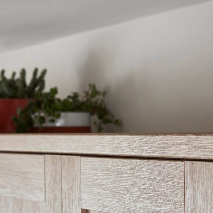 Top- og bundafslutningsliste GoodHome Alpinia egetræ