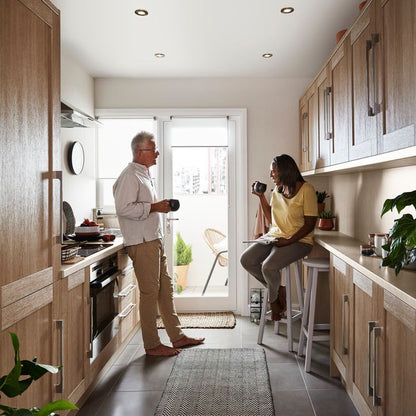 Top- og bundafslutningsliste GoodHome Alpinia egetræ
