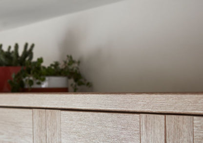 Top- og bundafslutningsliste GoodHome Alpinia egetræ