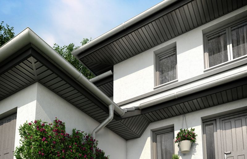 VOX J-Trim afslutningsliste i grafit, 3,05 m