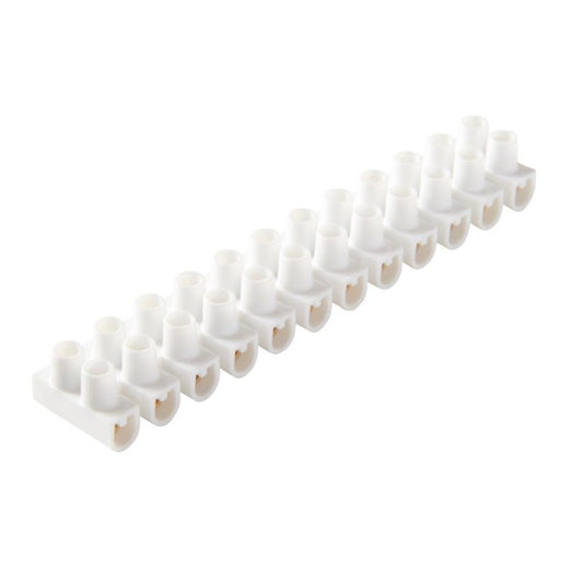 12-polet klemrække Diall 2,5 mm 3 A hvid