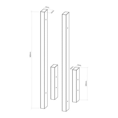 Monteringslister til opvaskemaskine GoodHome Cicely Slimline 45 cm