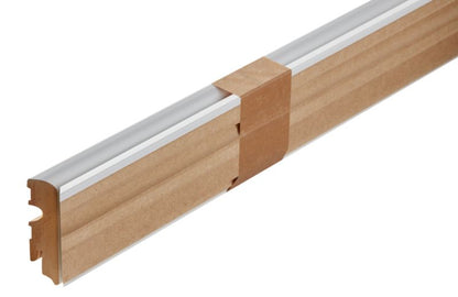 Liste MDF 80 x 13 mm Hvid 2,2 m