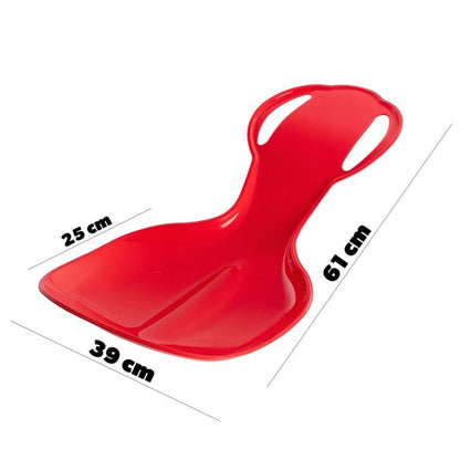 KADAX Æbleslæde Plastiksæde til Børn, Robust, 1 stk.