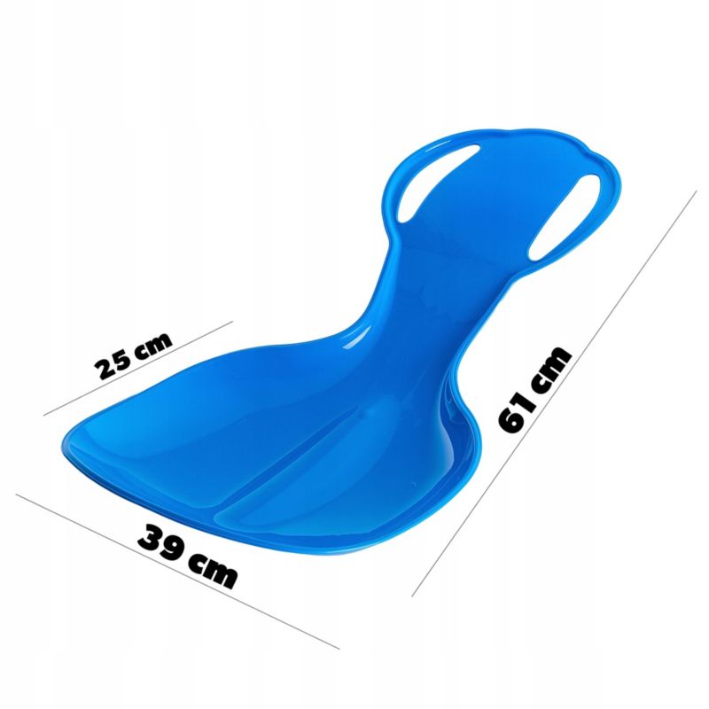 KADAX æbleslæde plastisk stærk børneslæde 1 stk.