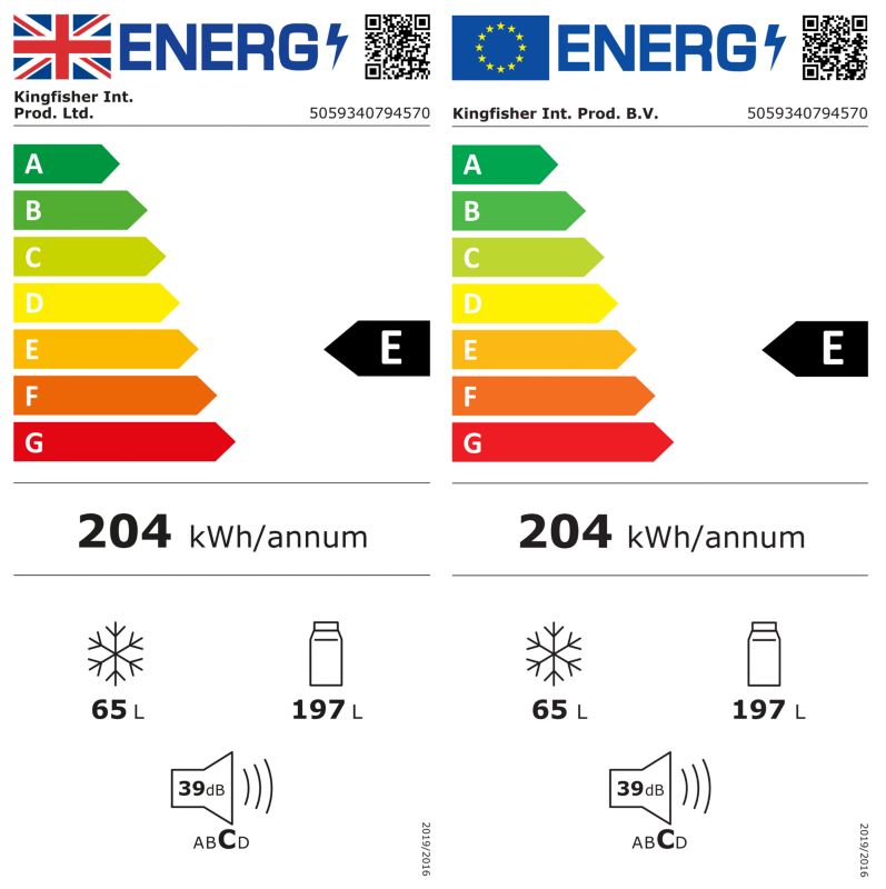 GoodHome køleskab 55 cm GHFS6040EU