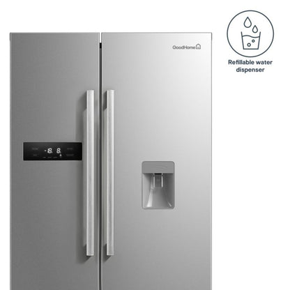 GoodHome køleskab 90 cm GH90SBSEU