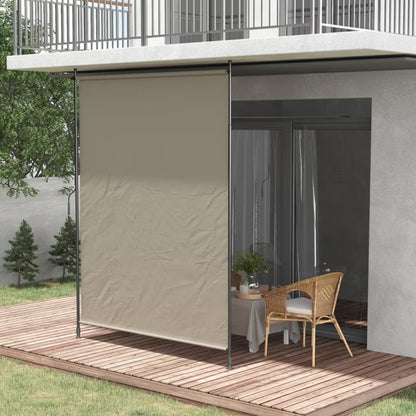 Lodret Markise Teleskopisk 200x215-305 cm Beige