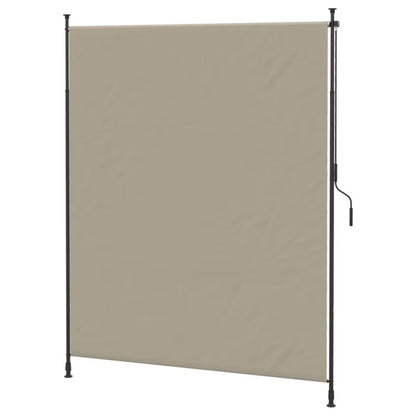 Lodret Markise Teleskopisk 200x215-305 cm Beige