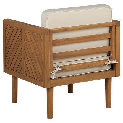 Loungesæt Baratti 5 Personer Akacietræ med Bord