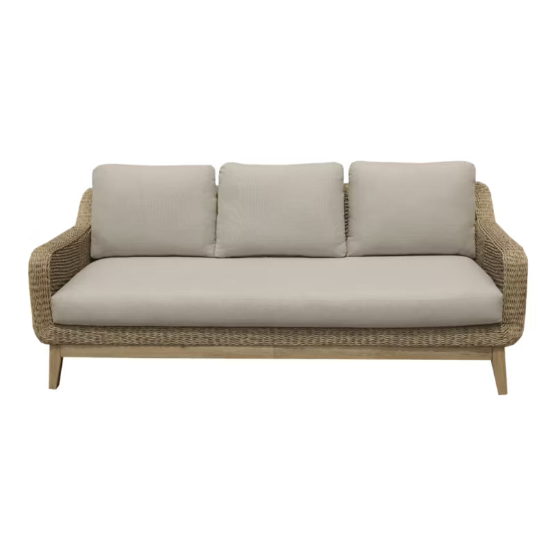 Loungesæt Calora 5 Personer Natur Aluminium