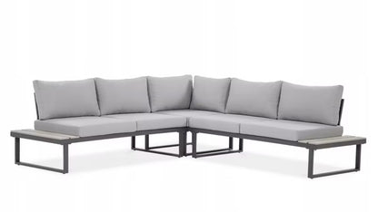 Loungesæt EMERSON 220x220 cm Grå