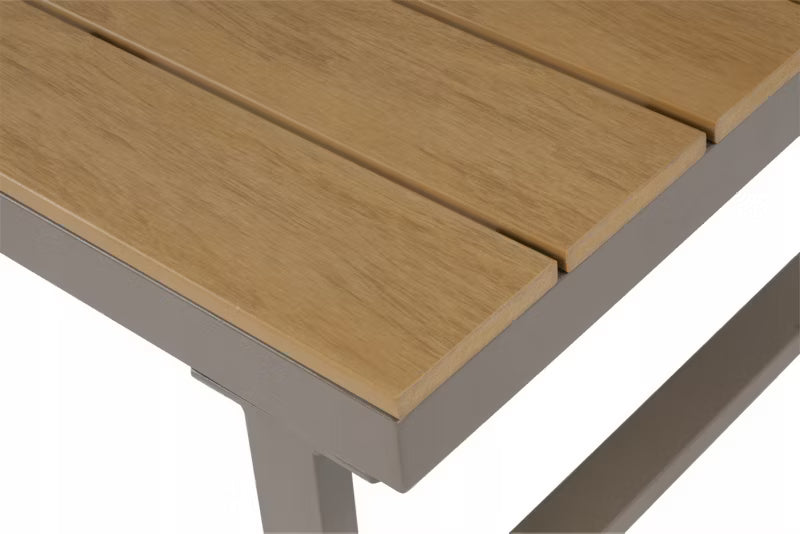 Loungesæt EMERSON med Hjørnesofa og Sofabord Beige