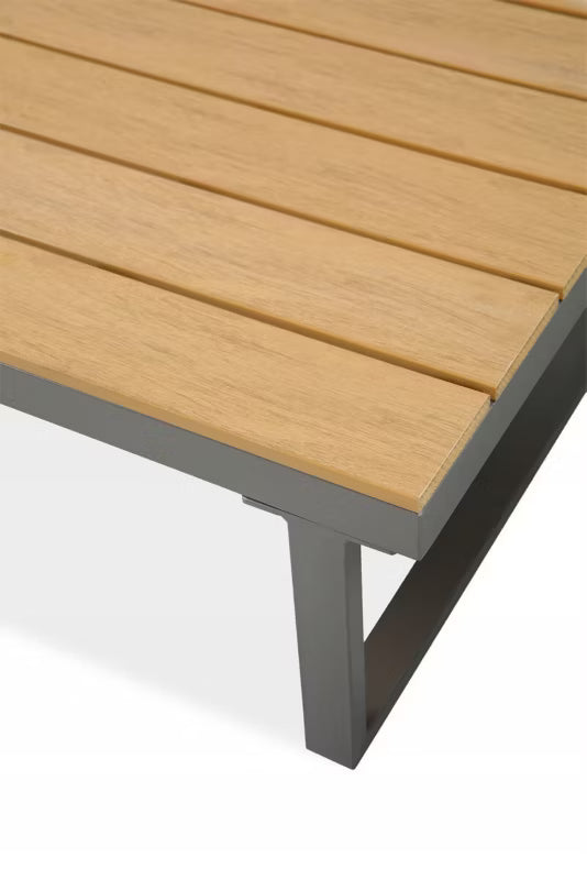 Loungesæt EMERSON med Hjørnesofa og Sofabord Beige