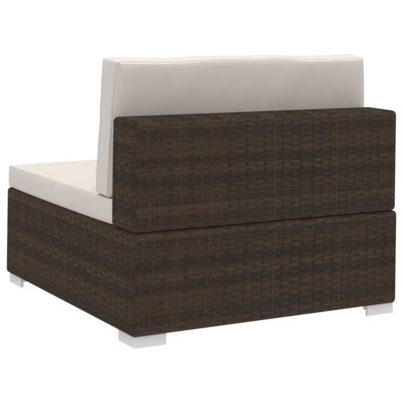 Loungesæt Have 210x70 cm Brun med Hynder WM-47265