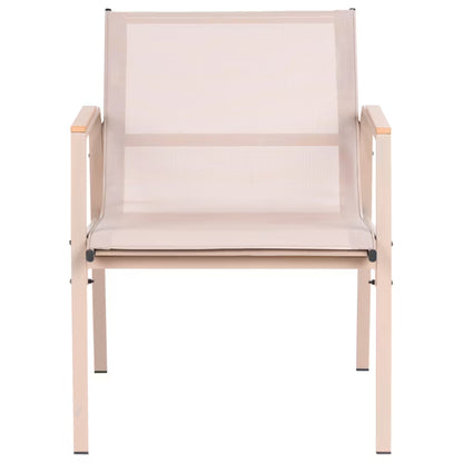 Loungesæt Ledro 4 Personer Beige Stål