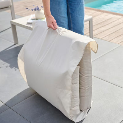 Loungesæt Mallia 5-Personer Beige Aluminium