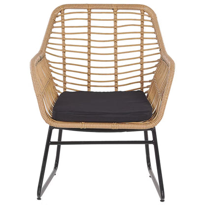 Loungesæt Minori 4 Personer Polyratan Beige