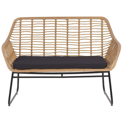 Loungesæt Minori 4 Personer Polyratan Beige