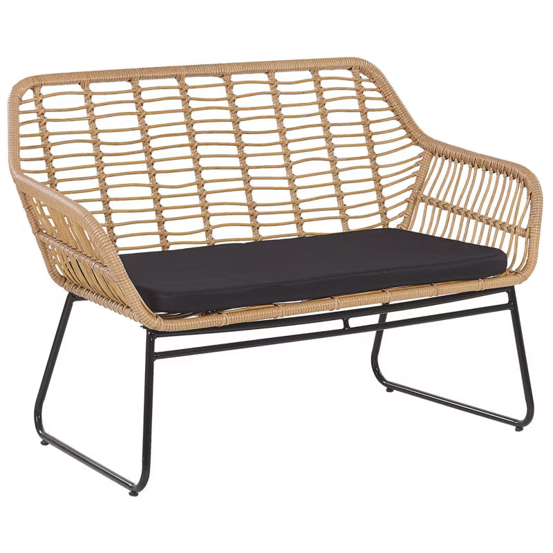 Loungesæt Minori 4 Personer Polyratan Beige