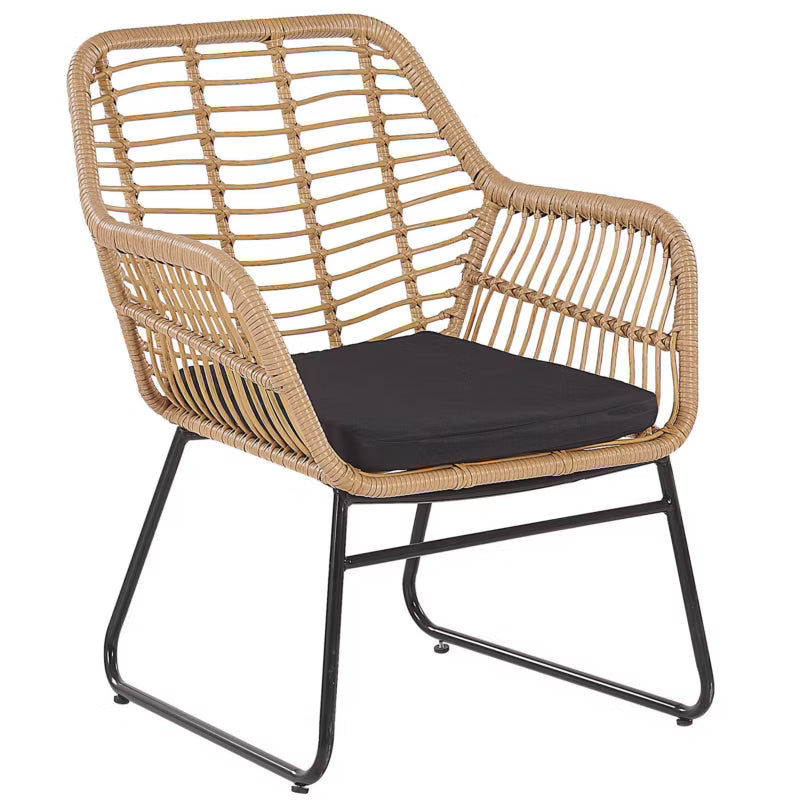 Loungesæt Minori 4 Personer Polyratan Beige