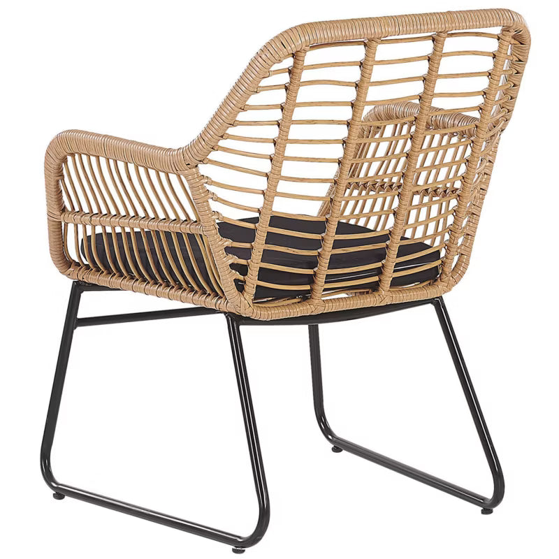 Loungesæt Minori 4 Personer Polyratan Beige